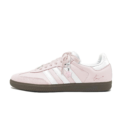 Adidas Originals SAMBA OG Summer Tales Thermal Low Top Skateboard Shoes Unisex Pink