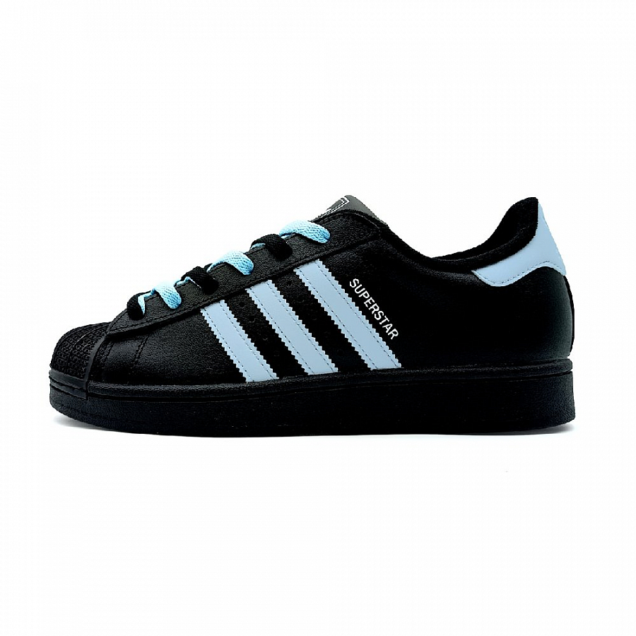 Adidas Originals Superstar 2 Low top Skateboard Shoes Women's Black Blue купить в интернет-магазине Yoocart с быстрой доставкой по России.
