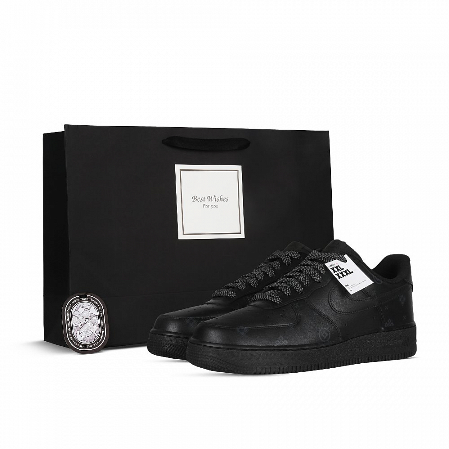 Nike Air Force 1 White Night Dawn Anti-Slip Wear-Resistant Low-Top Skateboard Shoes Women's Black купить в интернет-магазине Yoocart с быстрой доставкой по России.
