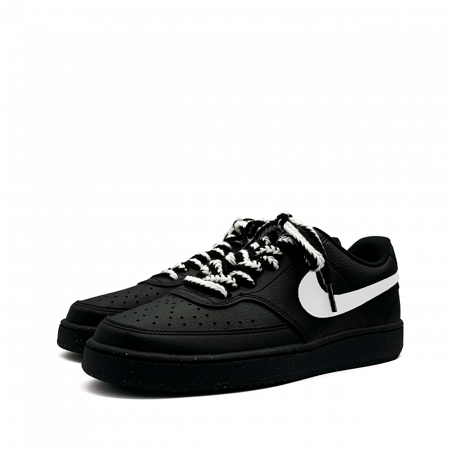 Nike Court Vision Wear-Resistant Low-Top Skateboard Shoes Unisex Black купить в интернет-магазине Yoocart с быстрой доставкой по России.