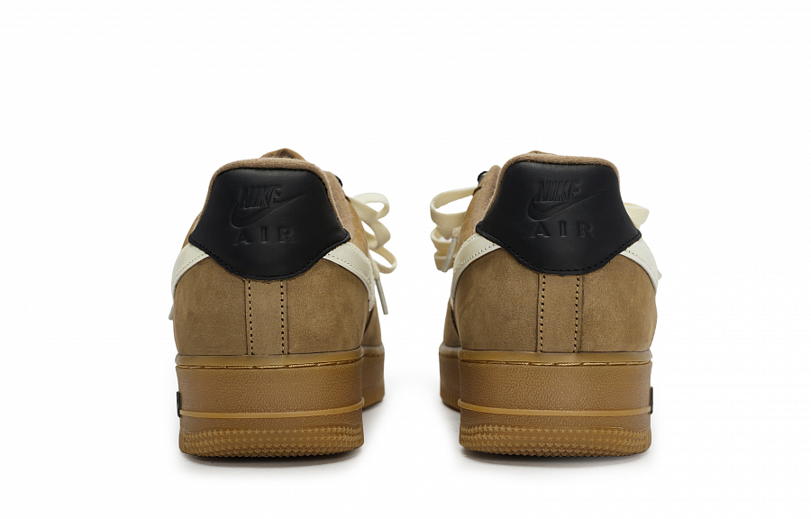 Nike Air Force 1 Skateboard Shoes Unisex Low top Black/White/Wheat купить в интернет-магазине Yoocart с быстрой доставкой по России.