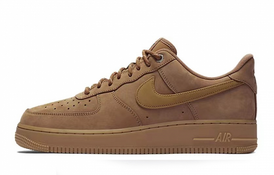 Nike Air Force 1 Skateboard Shoes Unisex Low top Black/White/Wheat купить в интернет-магазине Yoocart с быстрой доставкой по России.