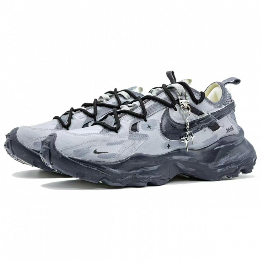 Nike TC 7900 Phantom Star Anti Slip Wear Resistant Low Top Casual Shoes Women's Black Gray купить в интернет-магазине Yoocart с быстрой доставкой по России.