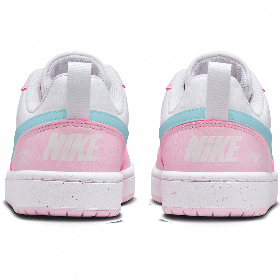 Nike Court Borough Abrasion Resistant Low Top Skateboard Shoes Women's Pink Blue White купить в интернет-магазине Yoocart с быстрой доставкой по России.