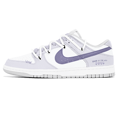 Nike Dunk Slip Resistant Low Top Skateboard Shoes Women's Light Purple