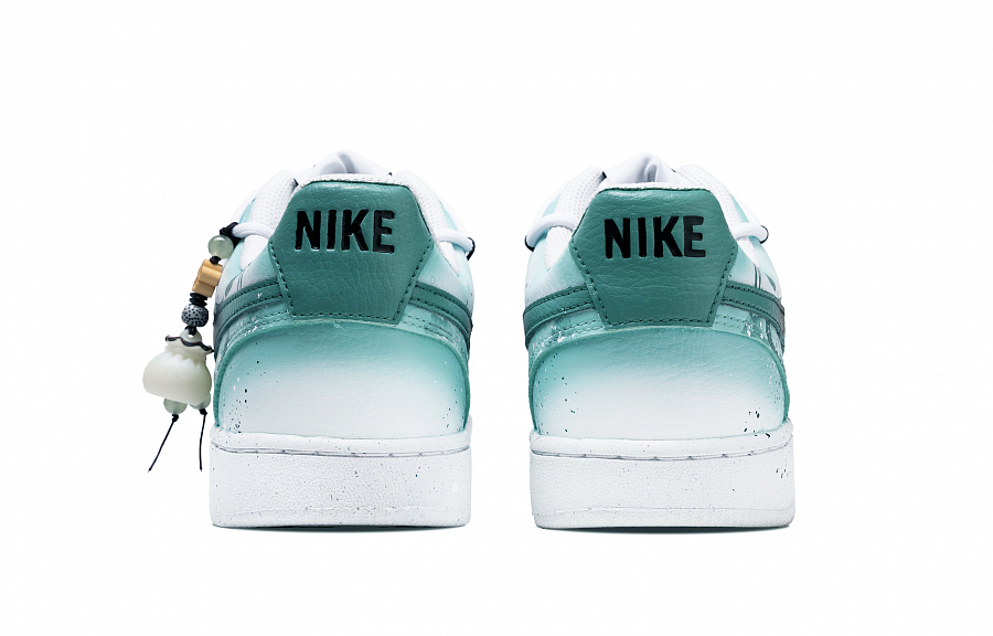 Nike Court Vision 1 Slip Resistant Low Top Skateboard Shoes Unisex White Green купить в интернет-магазине Yoocart с быстрой доставкой по России.