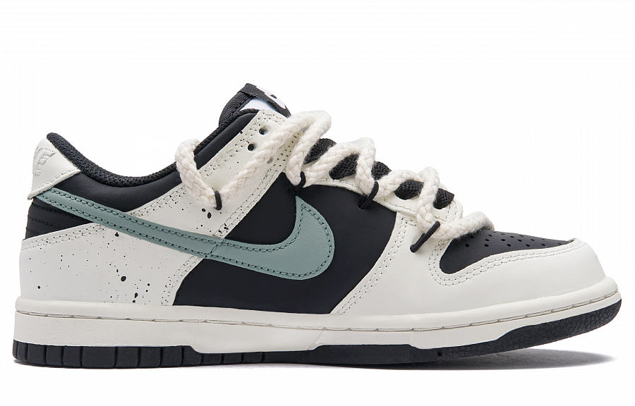 Nike Dunk Anti Slip And Wear Resistant Lightweight Low Top Skateboard Shoes Women's Black Green купить в интернет-магазине Yoocart с быстрой доставкой по России.