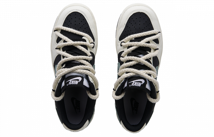 Nike Dunk Anti Slip And Wear Resistant Lightweight Low Top Skateboard Shoes Women's Black Green купить в интернет-магазине Yoocart с быстрой доставкой по России.
