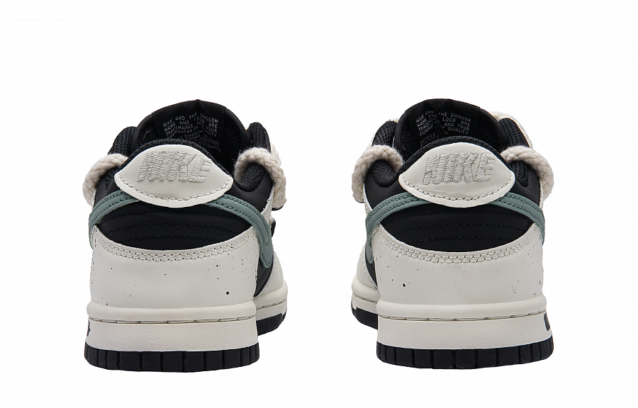 Nike Dunk Anti Slip And Wear Resistant Lightweight Low Top Skateboard Shoes Women's Black Green купить в интернет-магазине Yoocart с быстрой доставкой по России.