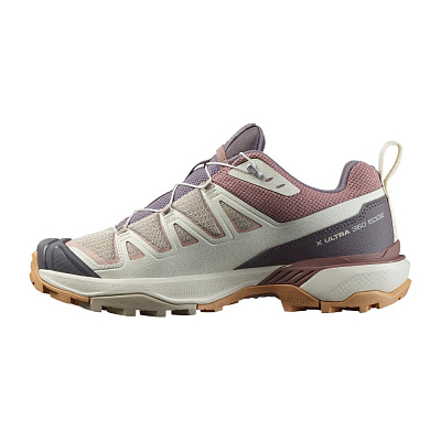 SALOMON X ULTRA 360 Slip Resistant Low Top Hiking Shoes Women's Purple Pink