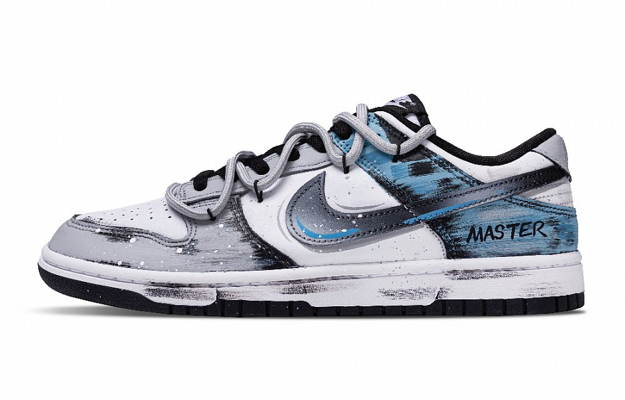 Nike Dunk Galaxy Rapid Non slip Lightweight Low Top Skateboard Shoes Unisex Gray Blue купить в интернет-магазине Yoocart с быстрой доставкой по России.