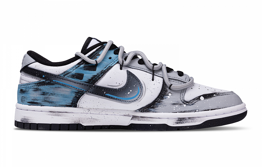 Nike Dunk Galaxy Rapid Non slip Lightweight Low Top Skateboard Shoes Unisex Gray Blue купить в интернет-магазине Yoocart с быстрой доставкой по России.