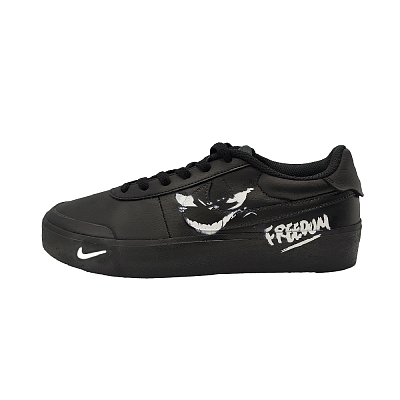 Nike Court Shot Skateboard Shoes Unisex Low top Black