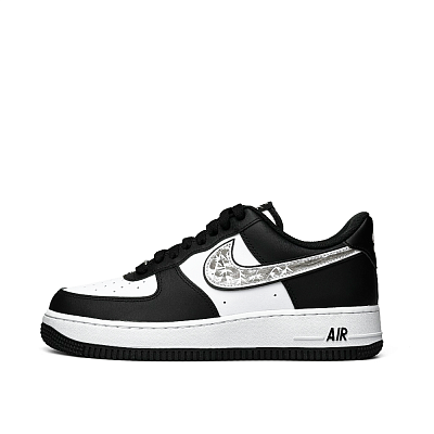 Nike Air Force 1 Slip Resistant, Lightweight, And Breathable Low Top Skateboard Shoes Unisex Black White