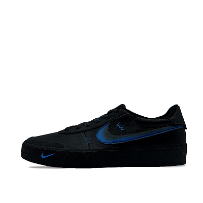 Nike Court Shot Returning Boats Anti Slip Wear Resistant Low Top Skateboard Shoes Men's Black