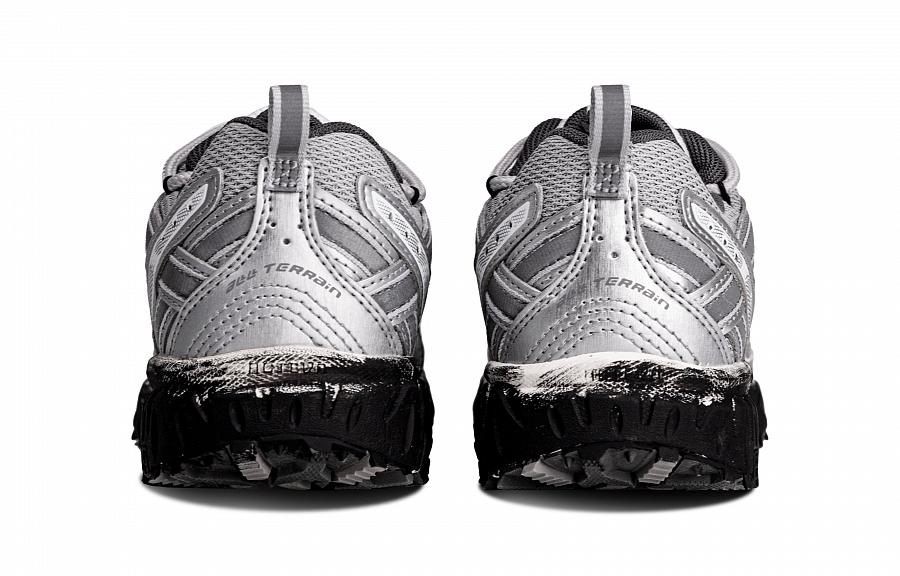 New Balance NB 410 V5 Abrasion Resistant Low Top Casual Long Distance Running Shoes Unisex Silver Black купить в интернет-магазине Yoocart с быстрой доставкой по России.