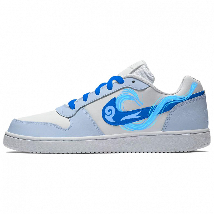 Nike EBERNON Twin Catastrophe Anti Slip Wear Resistant Low Top Skateboard Shoes Men's Red Blue купить в интернет-магазине Yoocart с быстрой доставкой по России.