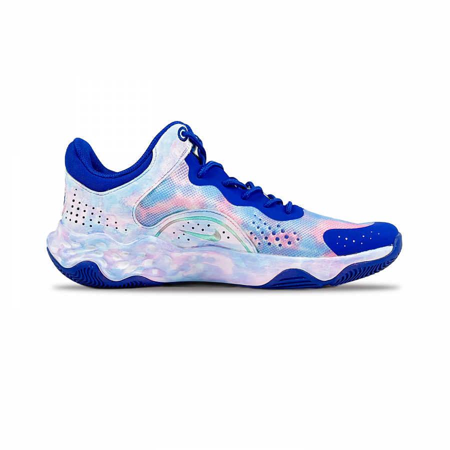 Nike Fly By Mid 3 Basketball Shoes Men Mid Top Blue/Pink купить в интернет-магазине Yoocart с быстрой доставкой по России.