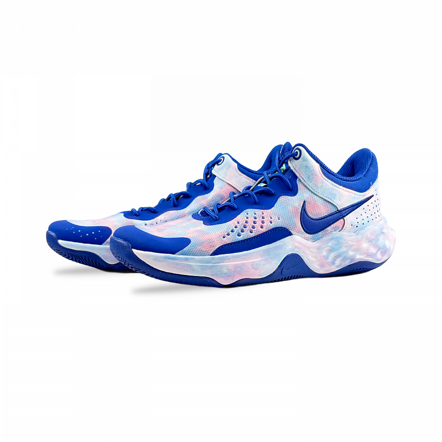 Nike Fly By Mid 3 Basketball Shoes Men Mid Top Blue/Pink купить в интернет-магазине Yoocart с быстрой доставкой по России.