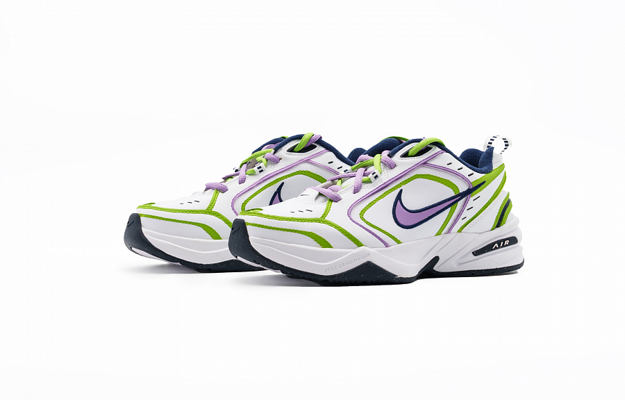 Nike Air Monarch 4 Slip Resistant Low Top Chunky Sneakers Unisex Grass Green купить в интернет-магазине Yoocart с быстрой доставкой по России.