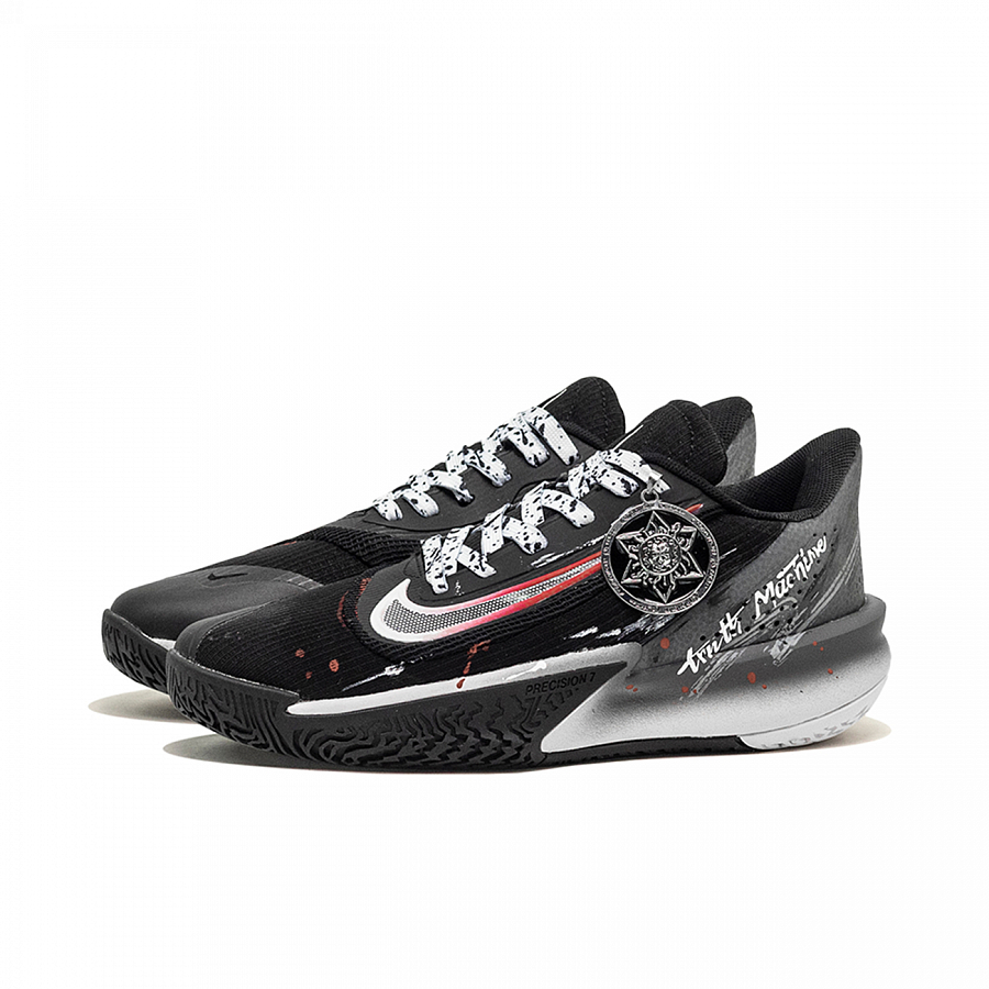 Nike Precision 7 Mikawa, The Grim Reaper Contract Shock Absorbers Low Top Basketball Shoes Men's Black Red купить в интернет-магазине Yoocart с быстрой доставкой по России.