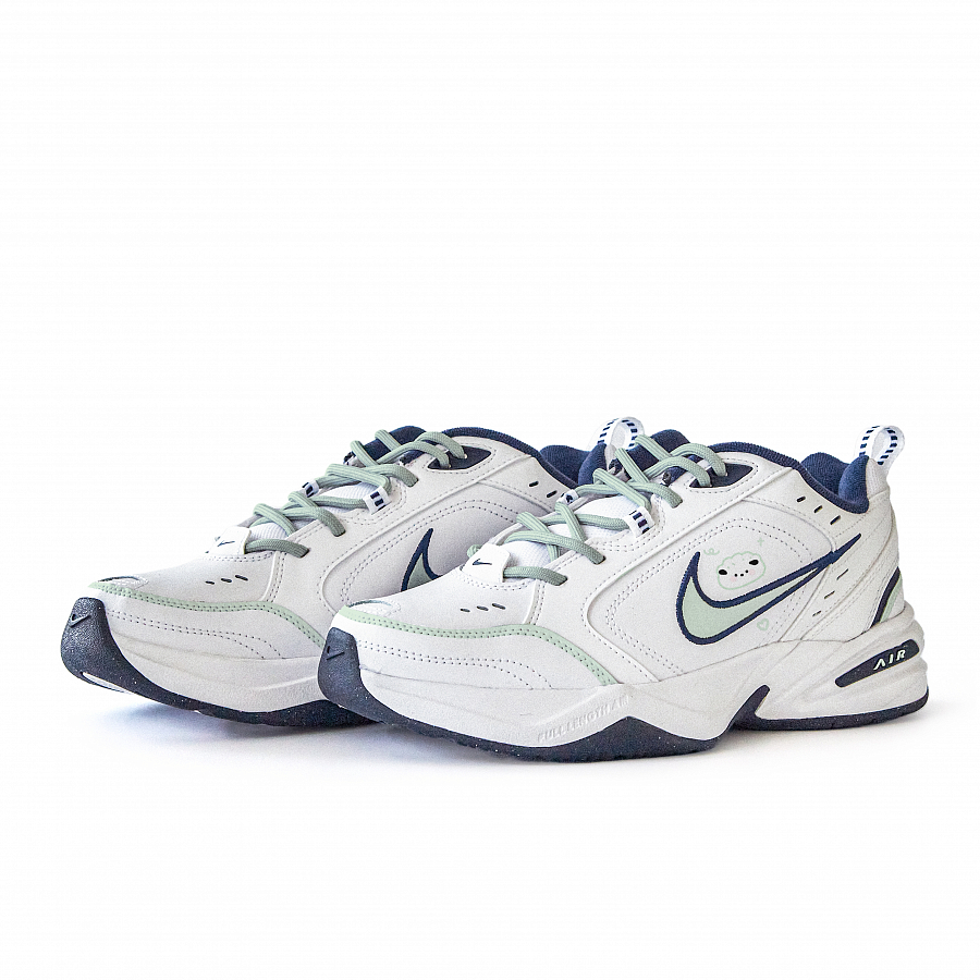 Nike Air Monarch 4 Wen Lian Anti-Slip Wear-Resistant Low-Top Chunky Sneakers Unisex White купить в интернет-магазине Yoocart с быстрой доставкой по России.