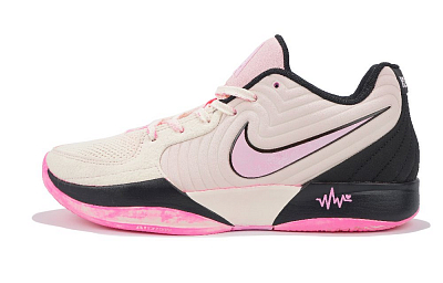 Nike Ja 2 Ja Morant 2 Anti-Slip Wear-Resistant Low-Top Basketball Shoes Men's Black Pink