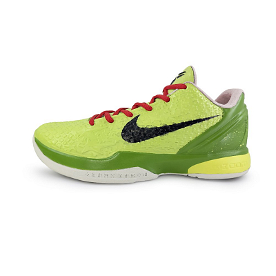Nike Zoom Kobe 6 'All Star 2.0' Cushioning, Wear Resistant Low Top Basketball Shoes Men's Green
