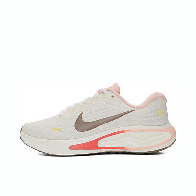 Nike Journey Run Wear resistant And Lightweight Low Top Running Shoes Women's White