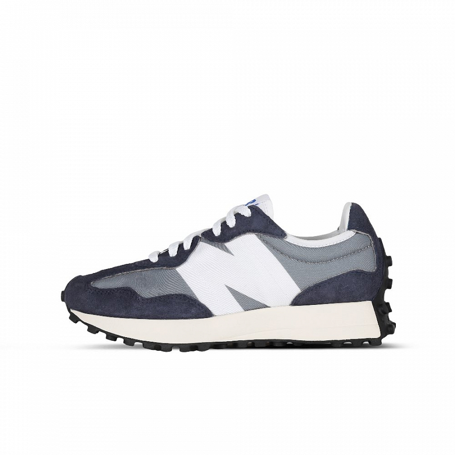 New Balance NB 327 Cushioning Abrasion Resistant Breathable Low Top City Commute Running Shoes Unisex Blue White Gray купить в интернет-магазине Yoocart с быстрой доставкой по России.