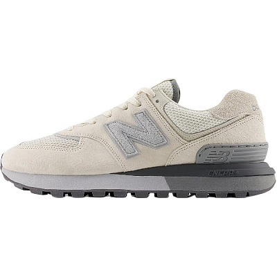 New Balance NB 574 Cushioning, Wear Resistant Low Top Running Shoes Unisex Ecru