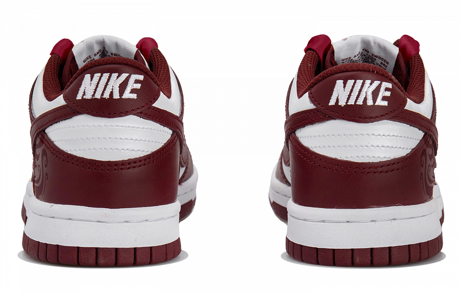 Nike Dunk Low Top Skateboard Shoes Women's Burgundy купить в интернет-магазине Yoocart с быстрой доставкой по России.
