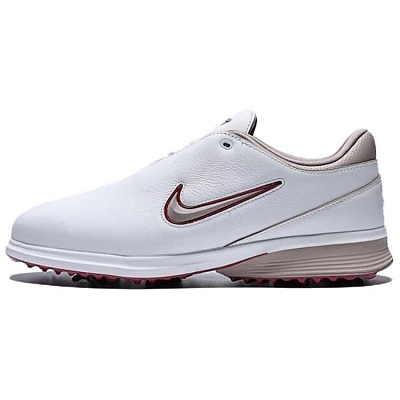 Nike Victory Tour 4 Abrasion Resistant Low Top Golf Shoes Men's White