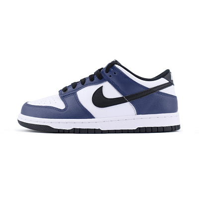 Nike Dunk Created By Chuangyi Abrasion Resistant Low Top Skateboard Shoes Unisex Black Blue