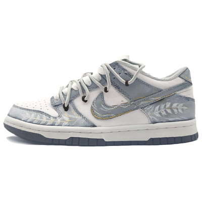 Nike Dunk Gilded Branch Low Top Skateboard Shoes Unisex Gray