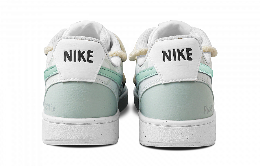 Nike Court Vision 1 The Utmost Of Jishui Anti Slip Wear Resistant Low Top Skateboard Shoes Men's White Green купить в интернет-магазине Yoocart с быстрой доставкой по России.