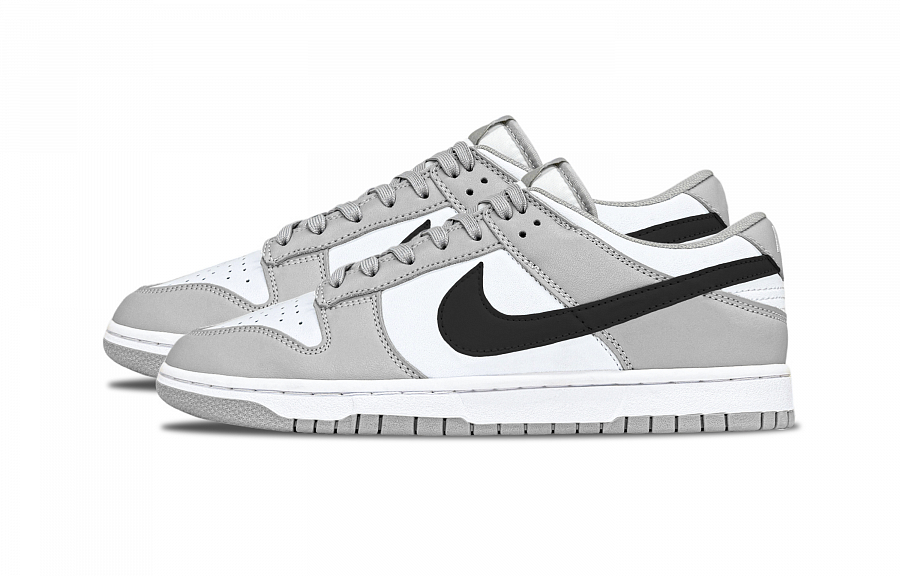 Nike Dunk Soda Bubbles Abrasion Resistant Low top Skateboard Shoes Men's Gray Black купить в интернет-магазине Yoocart с быстрой доставкой по России.