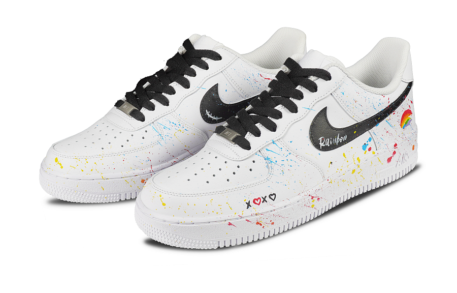 Nike Air Force 1 Lucky Day Anti Slip Wear Resistant Low Top Skateboard Shoes Unisex White купить в интернет-магазине Yoocart с быстрой доставкой по России.