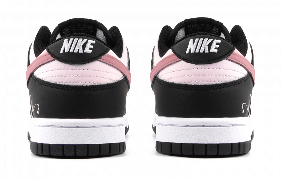 Nike Dunk Abrasion Resistant Low Top Skateboard Shoes Women's Black Pink купить в интернет-магазине Yoocart с быстрой доставкой по России.