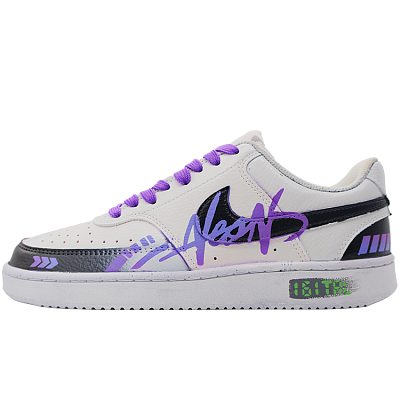 Nike Court Vision Wear-Resistant Low-Top Skateboard Shoes Men's Purple