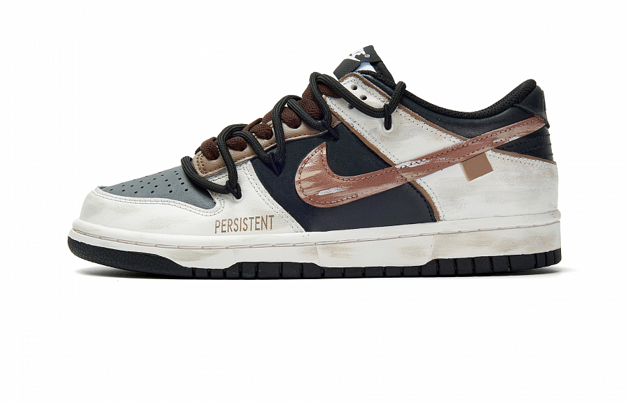 Nike Dunk Abrasion Resistant Low Top Skateboard Shoes Unisex Black Brown купить в интернет-магазине Yoocart с быстрой доставкой по России.