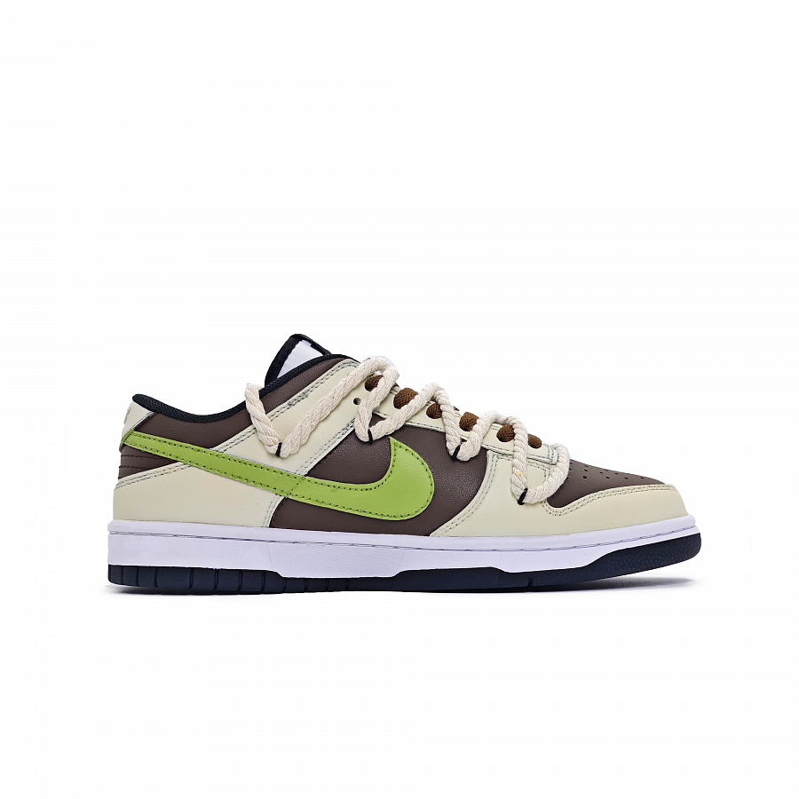 Nike Dunk Mist Forest Abrasion Resistant Low Top Skateboard Shoes Unisex Brown Green купить в интернет-магазине Yoocart с быстрой доставкой по России.