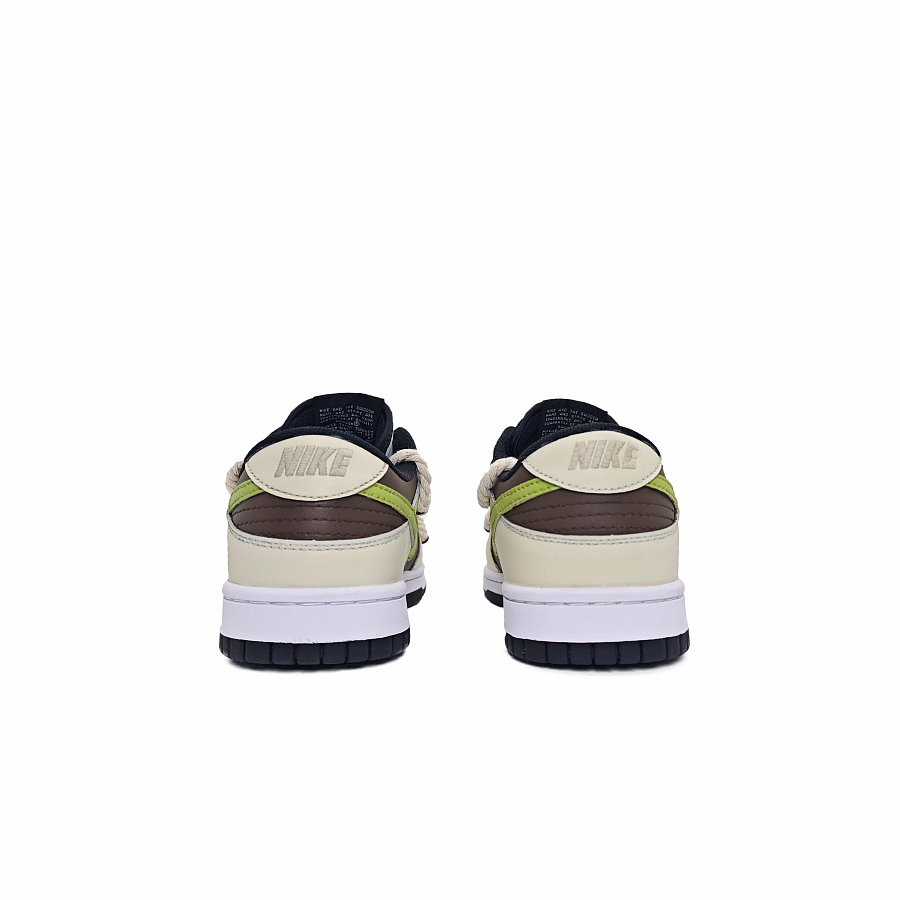Nike Dunk Mist Forest Abrasion Resistant Low Top Skateboard Shoes Unisex Brown Green купить в интернет-магазине Yoocart с быстрой доставкой по России.