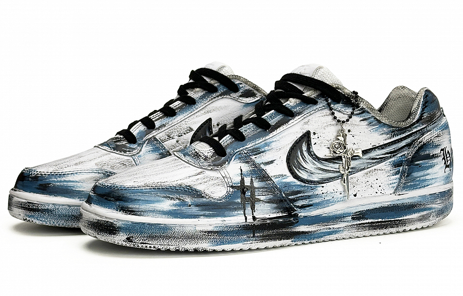 Nike EBERNON Skateboard Shoes Unisex Low Top White купить в интернет-магазине Yoocart с быстрой доставкой по России.