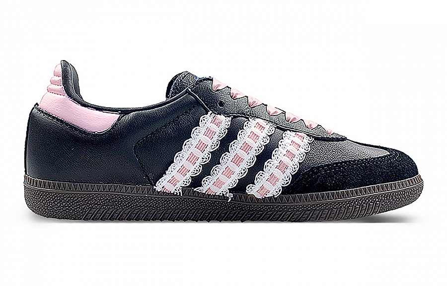 Adidas Originals SAMBA OG Abrasion Resistant Low Top Skateboard Shoes Unisex Black Pink купить в интернет-магазине Yoocart с быстрой доставкой по России.