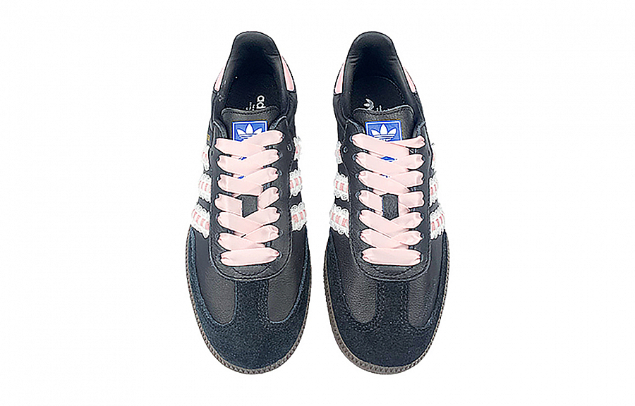 Adidas Originals SAMBA OG Abrasion Resistant Low Top Skateboard Shoes Unisex Black Pink купить в интернет-магазине Yoocart с быстрой доставкой по России.