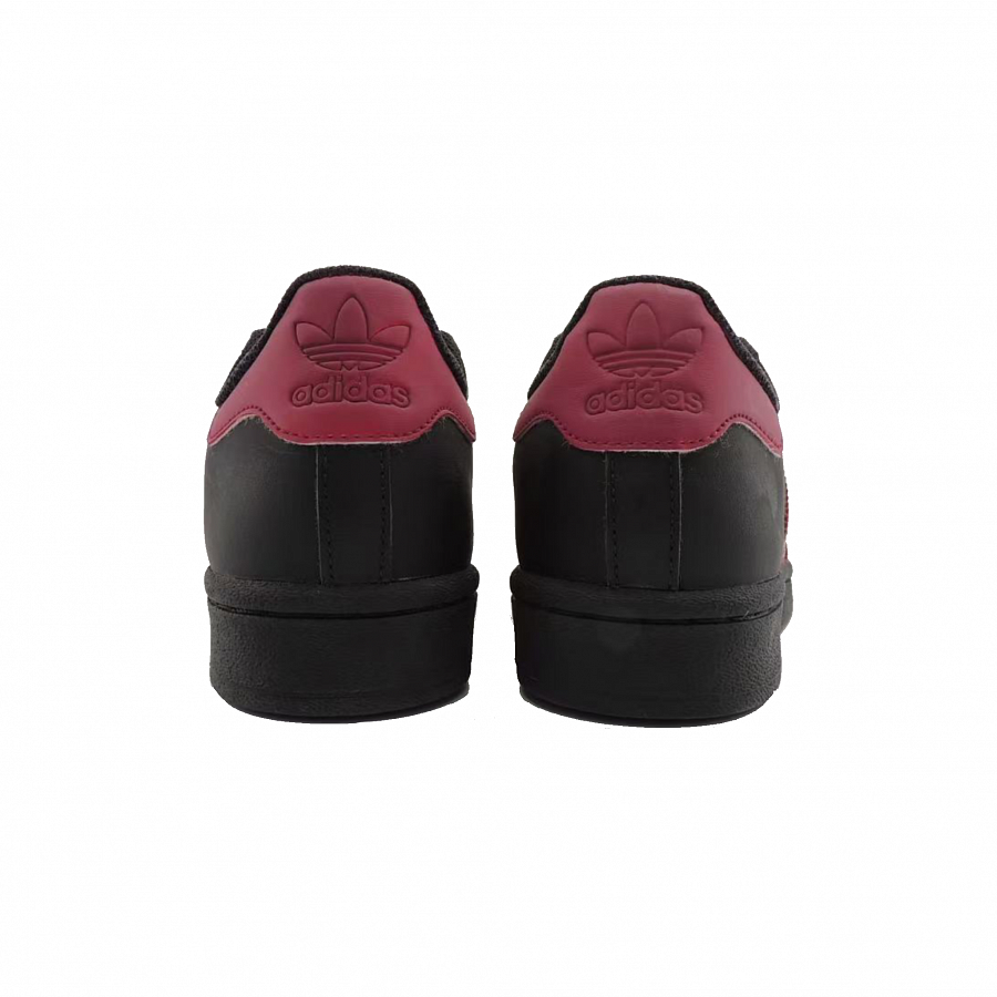 Adidas Originals SUPERSTAR Cranberry Trap Slip Resistant Low Top Skateboard Shoes Unisex Black Pink купить в интернет-магазине Yoocart с быстрой доставкой по России.