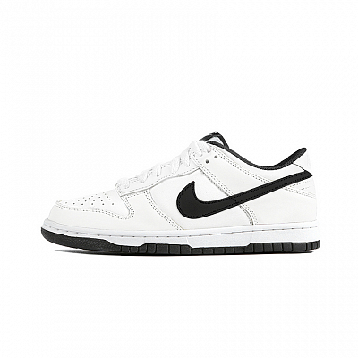 Nike Dunk Cushioning Abrasion Resistant Lightweight Low Top Skateboard Shoes Unisex White