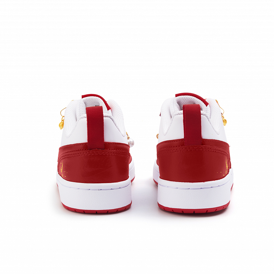 Nike Court Borough Cushioning, Wear Resistant Low Top Skateboard Shoes Women's Red купить в интернет-магазине Yoocart с быстрой доставкой по России.