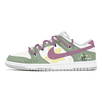 Nike Dunk Joy Lemon Abrasion-Resistant Low-Top Skateboard Shoes Men's White